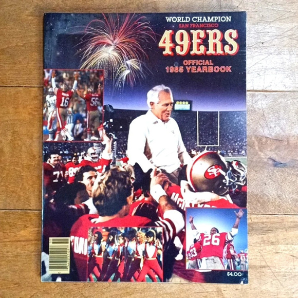 NFL Other - Vintage World Champion San Francisco 49ers official 1995 yearbook!  B6